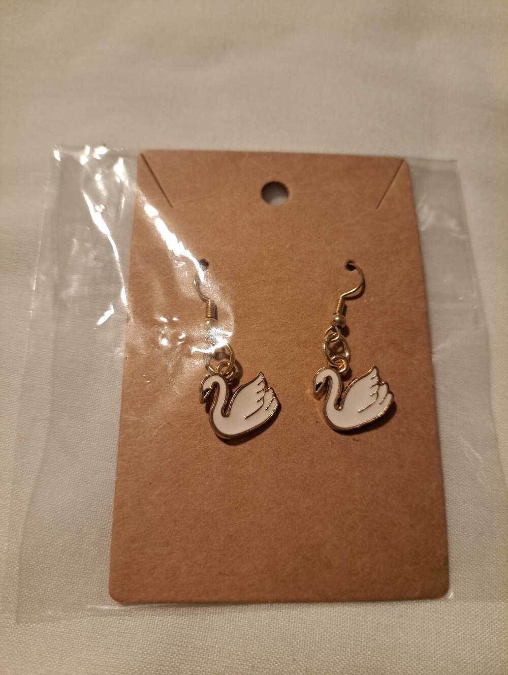Swan Earrings